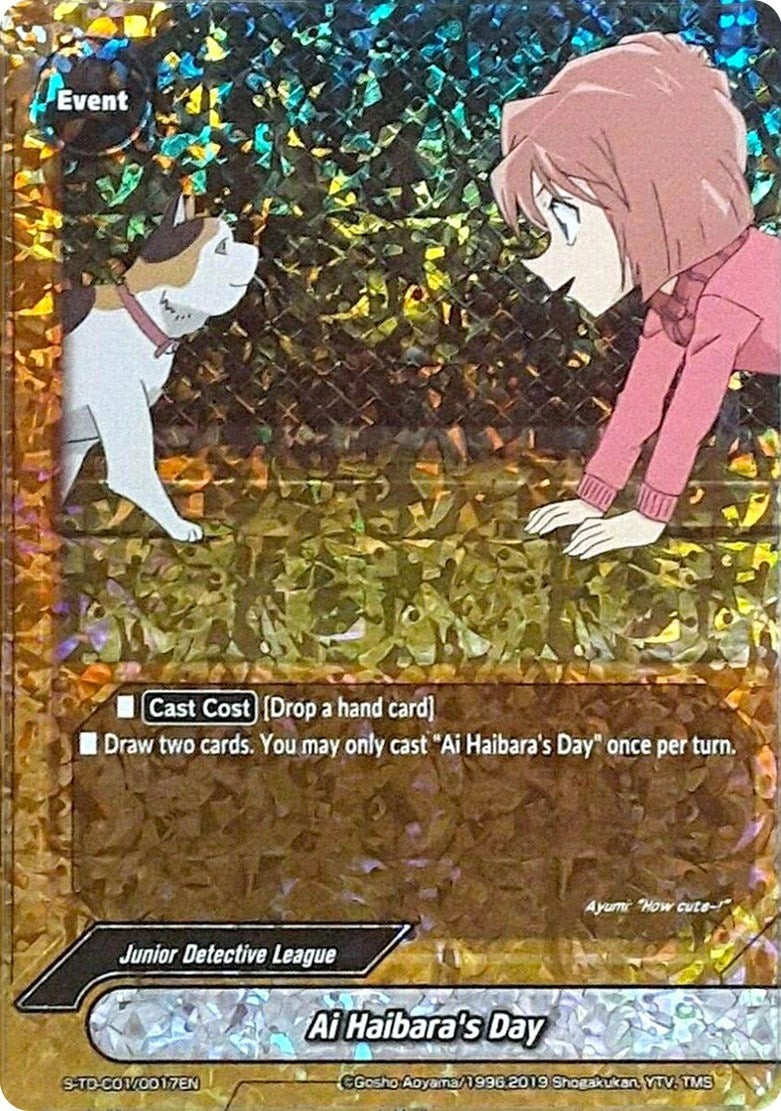 Image for Ai Haibara's Day (Parallel Foil) (S-TD-C01: Case Closed -Side:White-) (S-TD-C01/0017EN) - Future Card BuddyFight