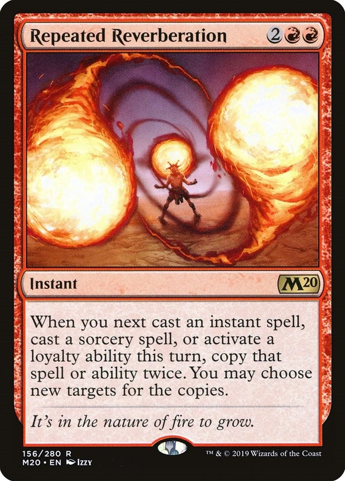 Image for Repeated Reverberation (Core Set 2020) (156) - Magic: The Gathering