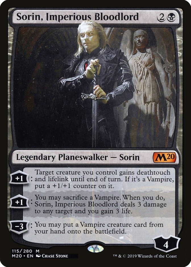 Image for Sorin, Imperious Bloodlord (Core Set 2020) (115) - Magic: The Gathering