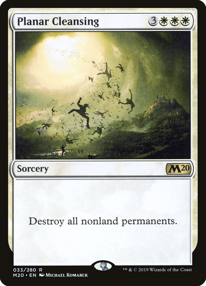 Image for Planar Cleansing (Core Set 2020) (33) - Magic: The Gathering