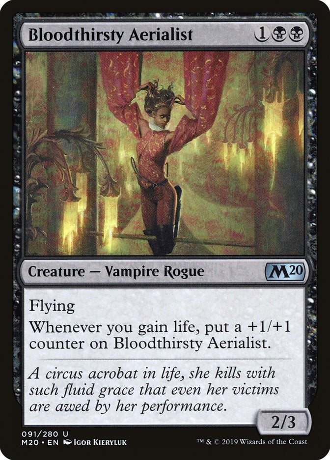 Image for Bloodthirsty Aerialist (Core Set 2020) (91) - Magic: The Gathering