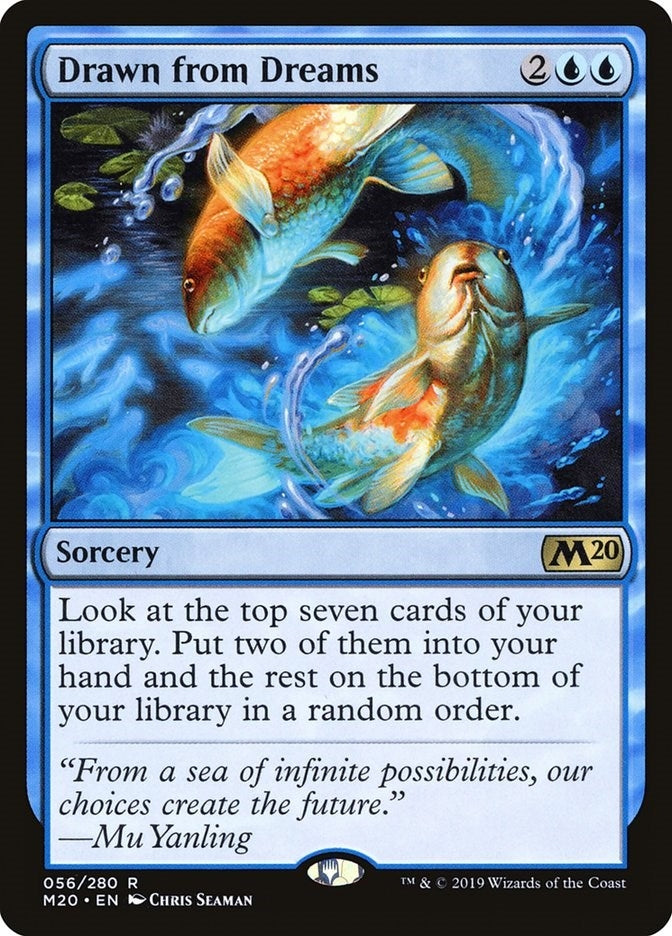 Image for Drawn from Dreams (Core Set 2020) (56) - Magic: The Gathering