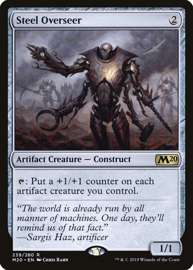 Image for Steel Overseer (Core Set 2020) (239) - Magic: The Gathering