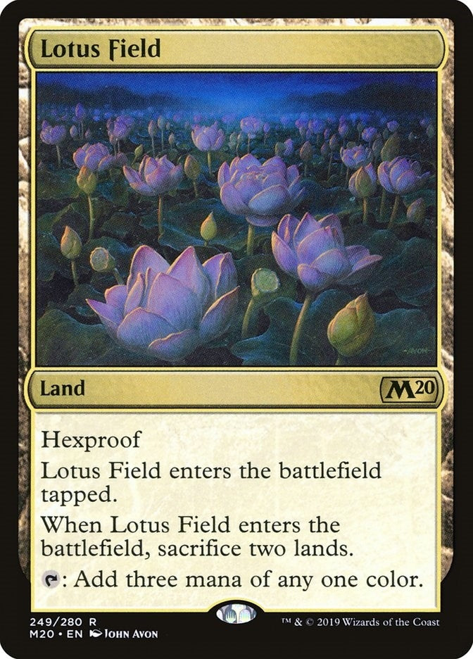 Image for Lotus Field (Core Set 2020) (249) - Magic: The Gathering