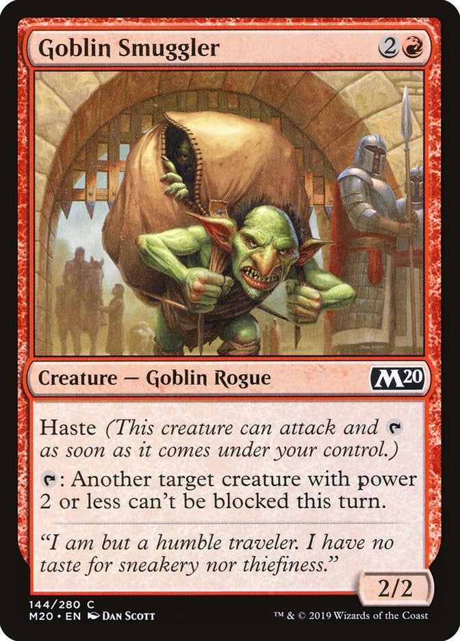 Image for Goblin Smuggler (Core Set 2020) (144) - Magic: The Gathering