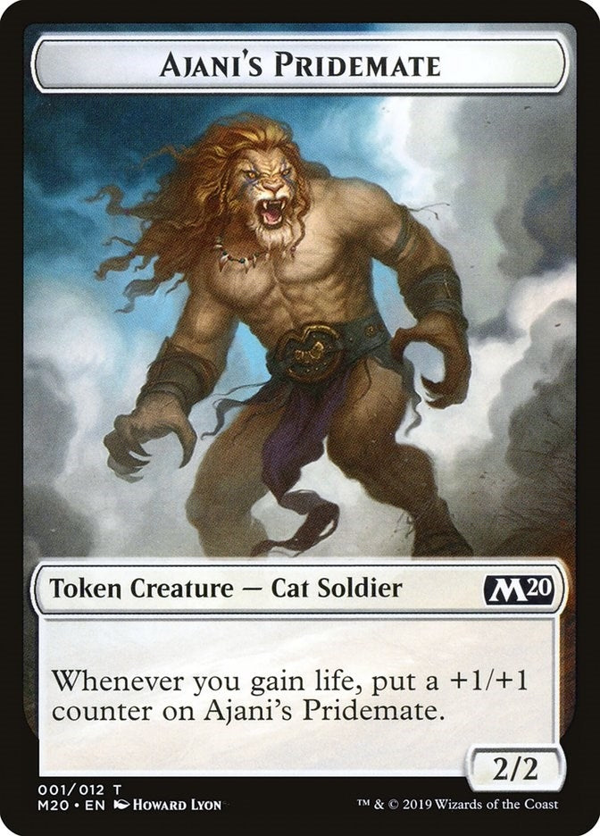 Image for Ajani's Pridemate Token (Core Set 2020) (1) - Magic: The Gathering