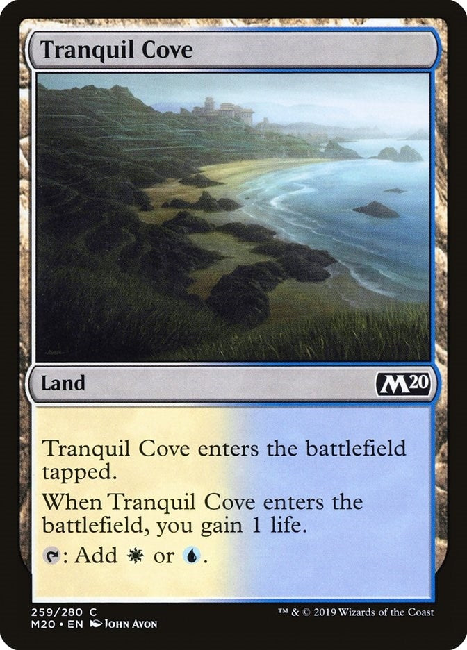 Image for Tranquil Cove (Core Set 2020) (259) - Magic: The Gathering