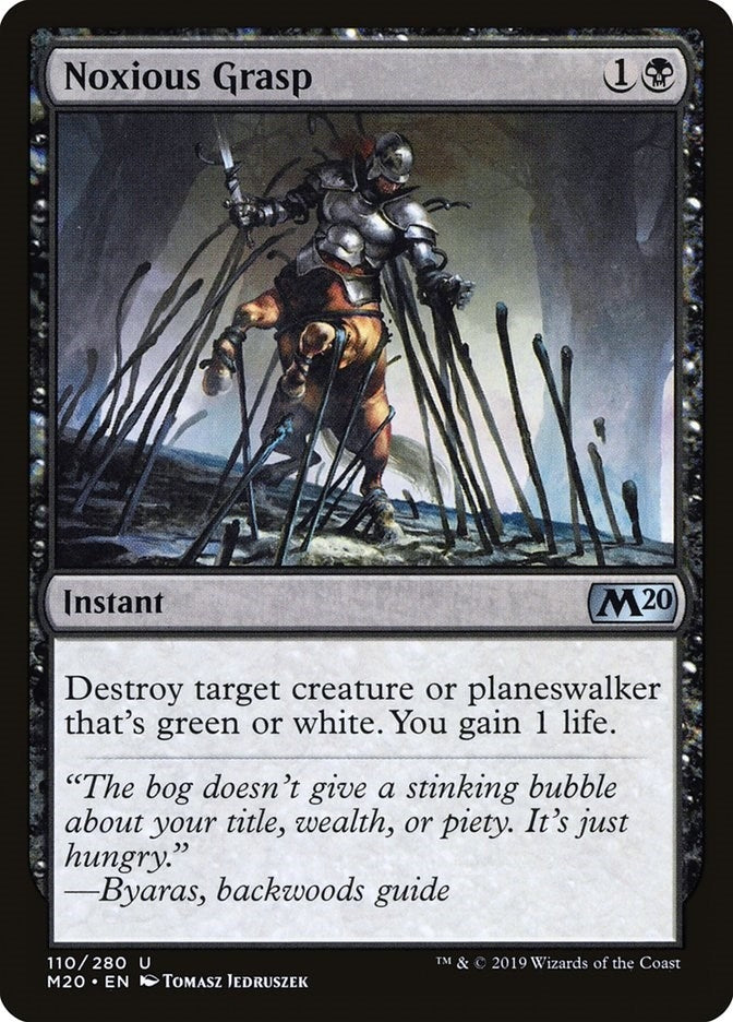 Image for Noxious Grasp (Core Set 2020) (110) - Magic: The Gathering