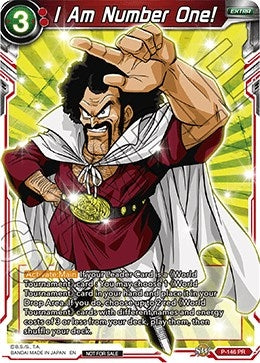 Image for I Am Number One! (Power Booster: World Martial Arts Tournament) (Promotion Cards) (P-146) - Dragon Ball Super: Masters