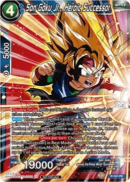 Image for Son Goku Jr., Heroic Successor (Power Booster) (Promotion Cards) (P-147) - Dragon Ball Super: Masters
