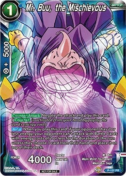 Image for Mr. Buu, the Mischievous (Power Booster) (Promotion Cards) (P-151) - Dragon Ball Super: Masters