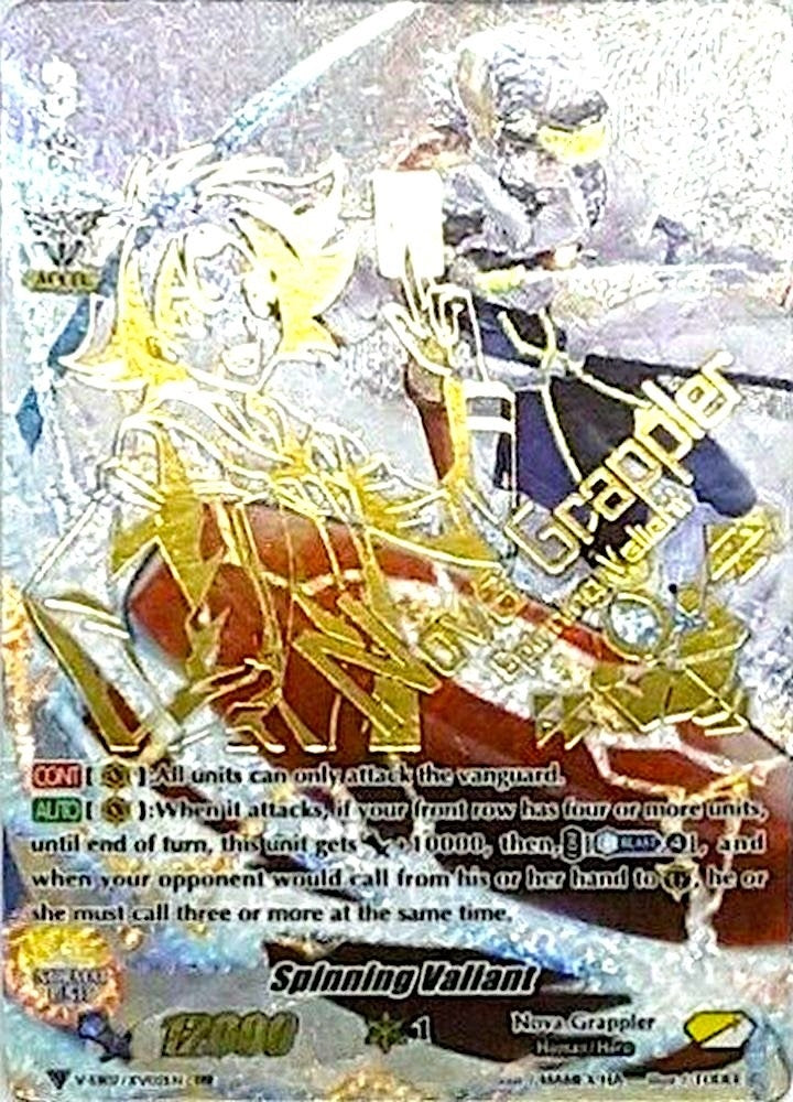 Image for Spinning Valiant (XVR) (V-EB07: The Heroic Evolution) (V-EB07/XV02EN) - Cardfight Vanguard