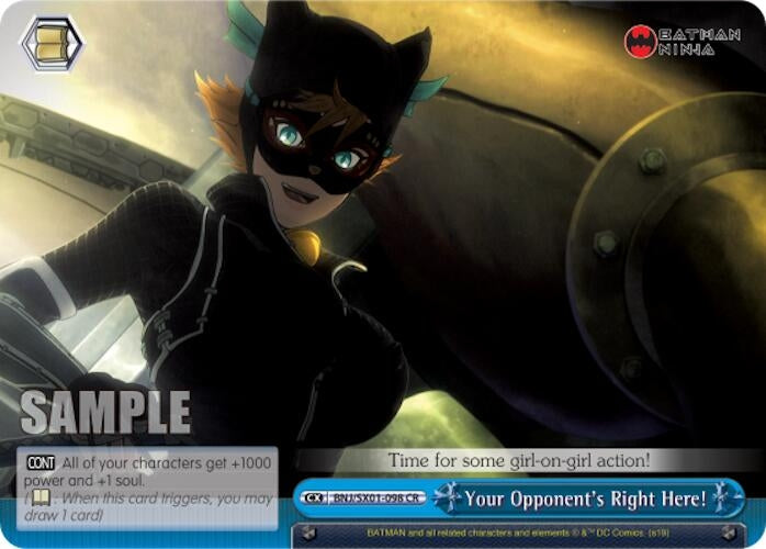 Image for Your Opponent's Right Here! (Batman Ninja) (BNJ/SX01-098 CR) - Weiss Schwarz