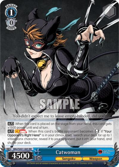 Image for Catwoman (Batman Ninja) (BNJ/SX01-065 RR) - Weiss Schwarz