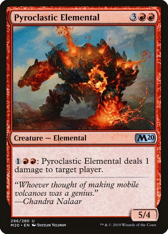 Image for Pyroclastic Elemental (Core Set 2020) (296) - Magic: The Gathering