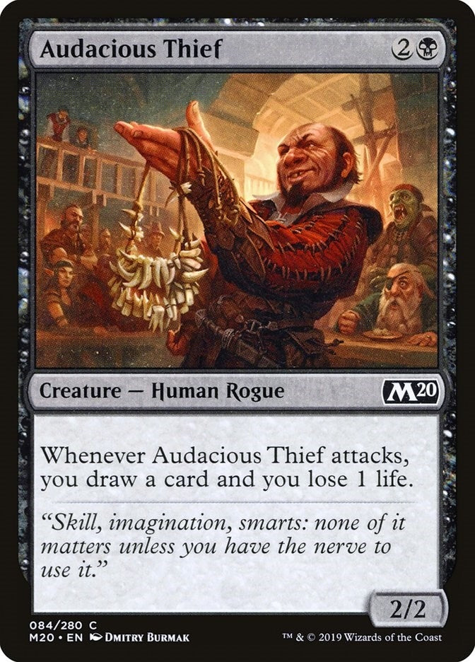 Image for Audacious Thief (Core Set 2020) (84) - Magic: The Gathering