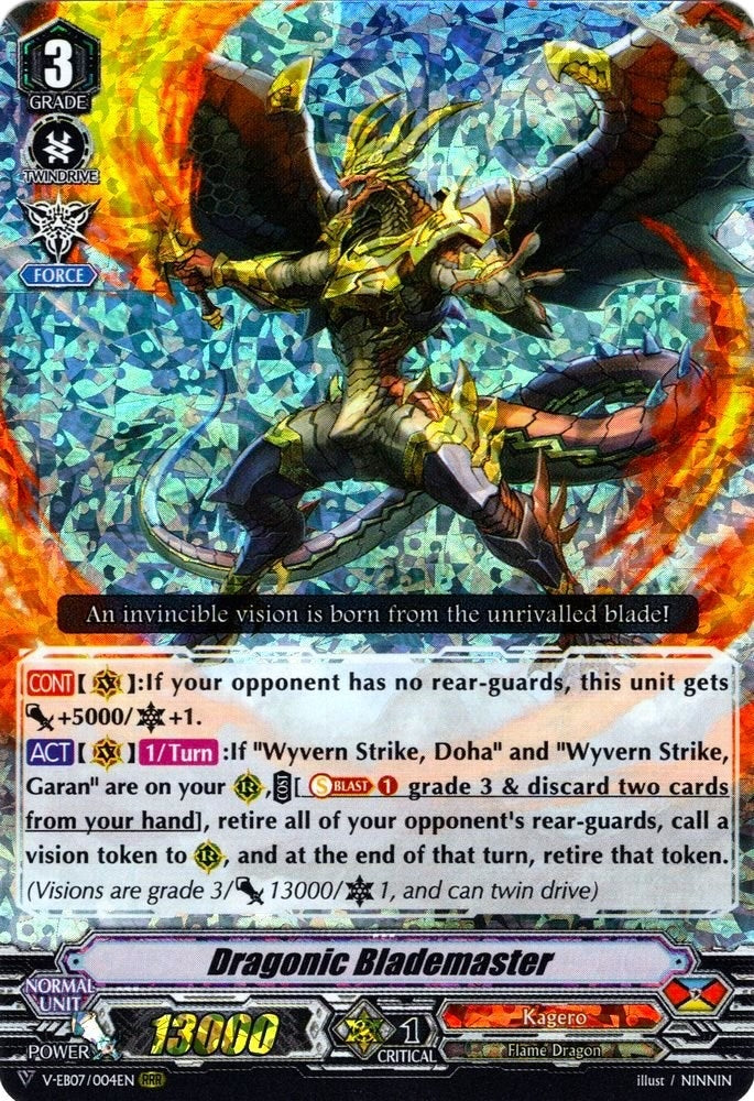 Image for Dragonic Blademaster (V-EB07: The Heroic Evolution) (V-EB07/004EN) - Cardfight Vanguard