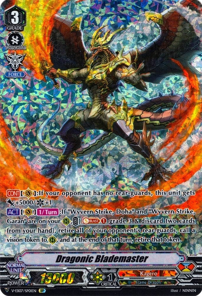 Image for Dragonic Blademaster (SP) (V-EB07: The Heroic Evolution) (V-EB07/SP01EN) - Cardfight Vanguard