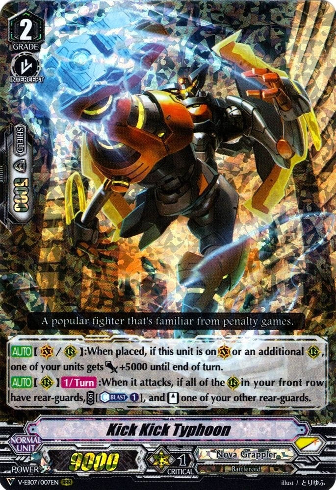 Image for Kick Kick Typhoon (V-EB07: The Heroic Evolution) (V-EB07/007EN) - Cardfight Vanguard