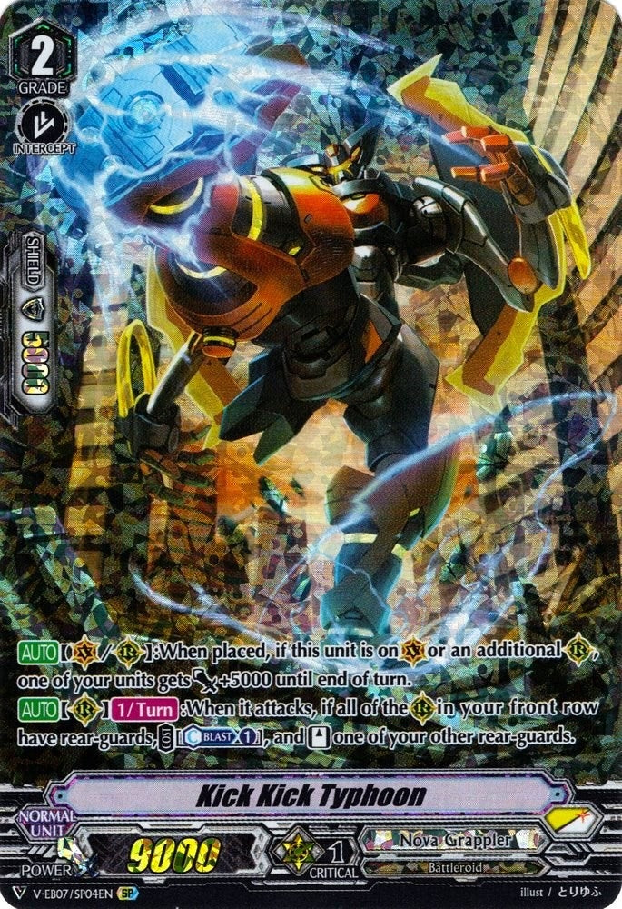 Image for Kick Kick Typhoon (SP) (V-EB07: The Heroic Evolution) (V-EB07/SP04EN) - Cardfight Vanguard