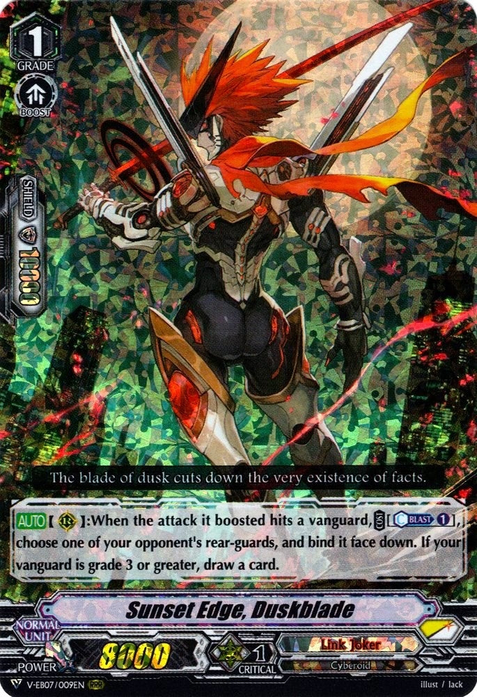 Image for Sunset Edge, Duskblade (V-EB07: The Heroic Evolution) (V-EB07/009EN) - Cardfight Vanguard