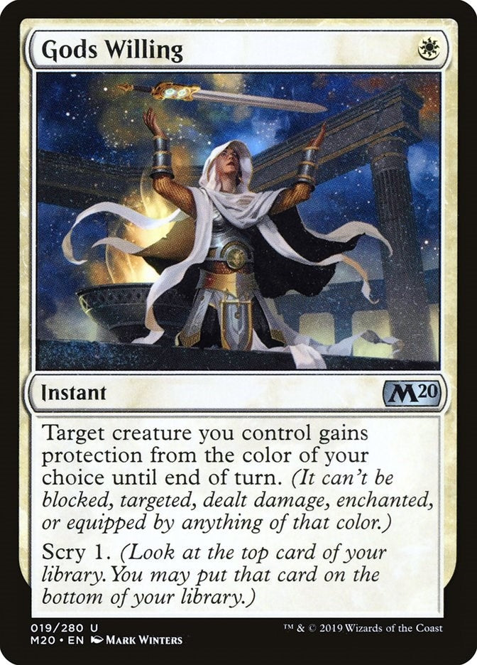 Image for Gods Willing (Core Set 2020) (19) - Magic: The Gathering