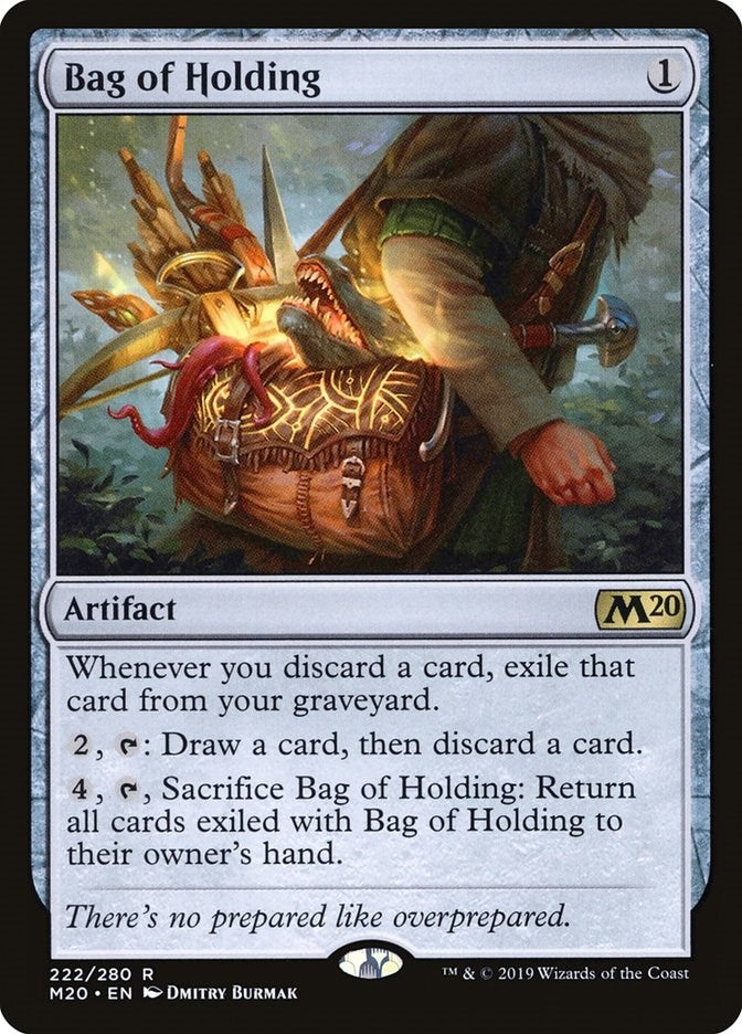 Image for Bag of Holding (Core Set 2020) (222) - Magic: The Gathering