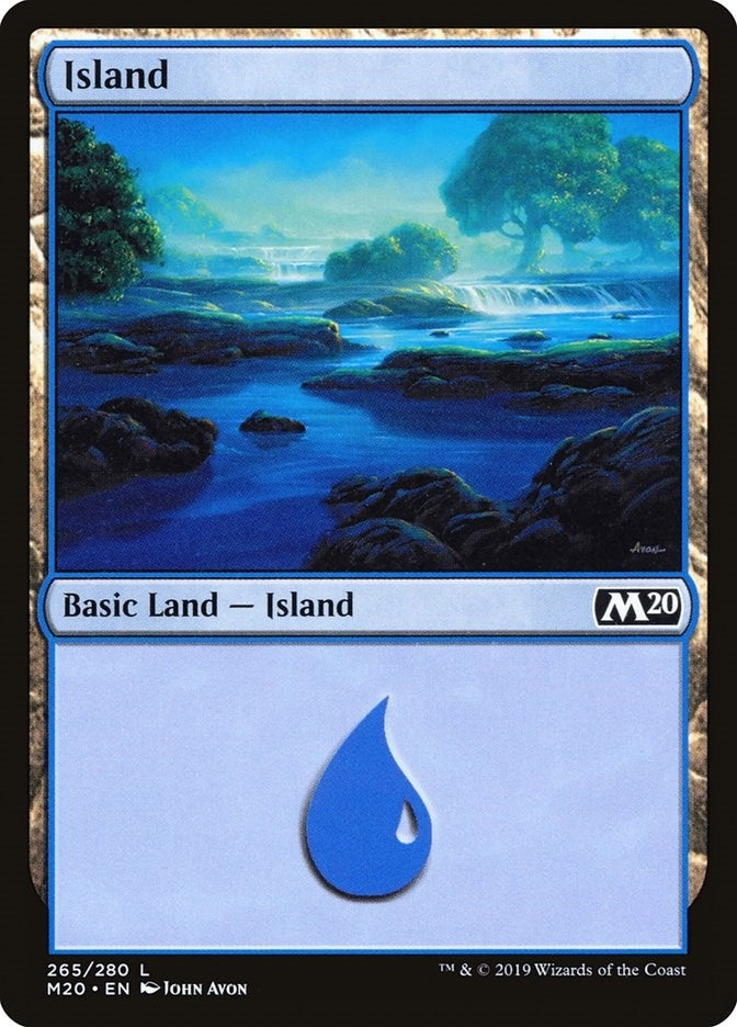 Image for Island (Core Set 2020) (265) - Magic: The Gathering