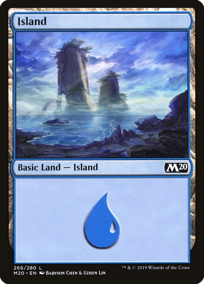 Image for Island (266) (Core Set 2020) (266) - Magic: The Gathering