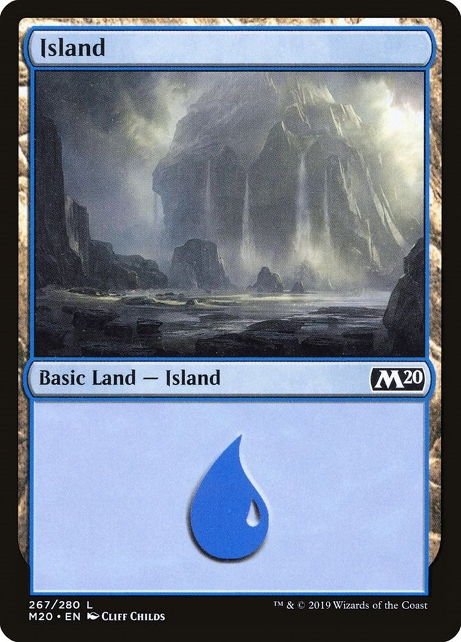 Image for Island (267) (Core Set 2020) (267) - Magic: The Gathering