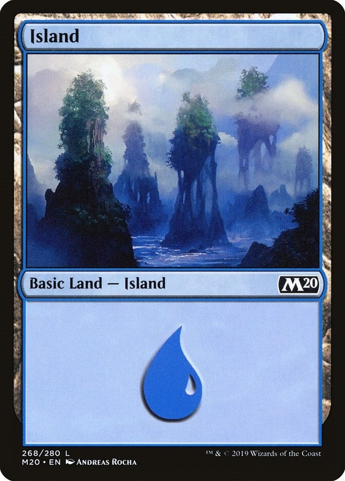 Image for Island (268) (Core Set 2020) (268) - Magic: The Gathering