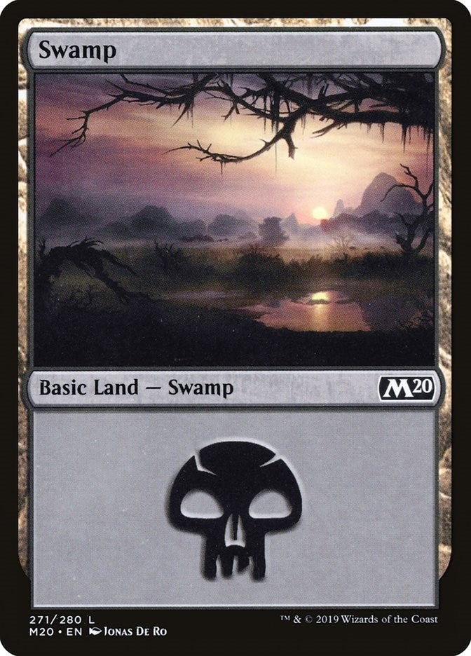Image for Swamp (271) (Core Set 2020) (271) - Magic: The Gathering