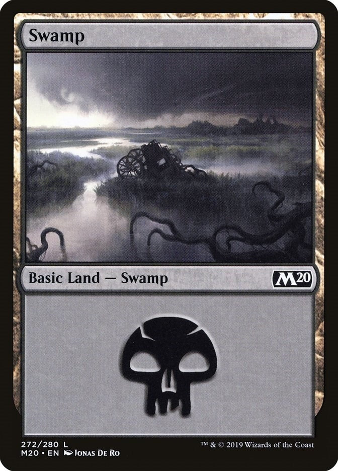 Image for Swamp (272) (Core Set 2020) (272) - Magic: The Gathering