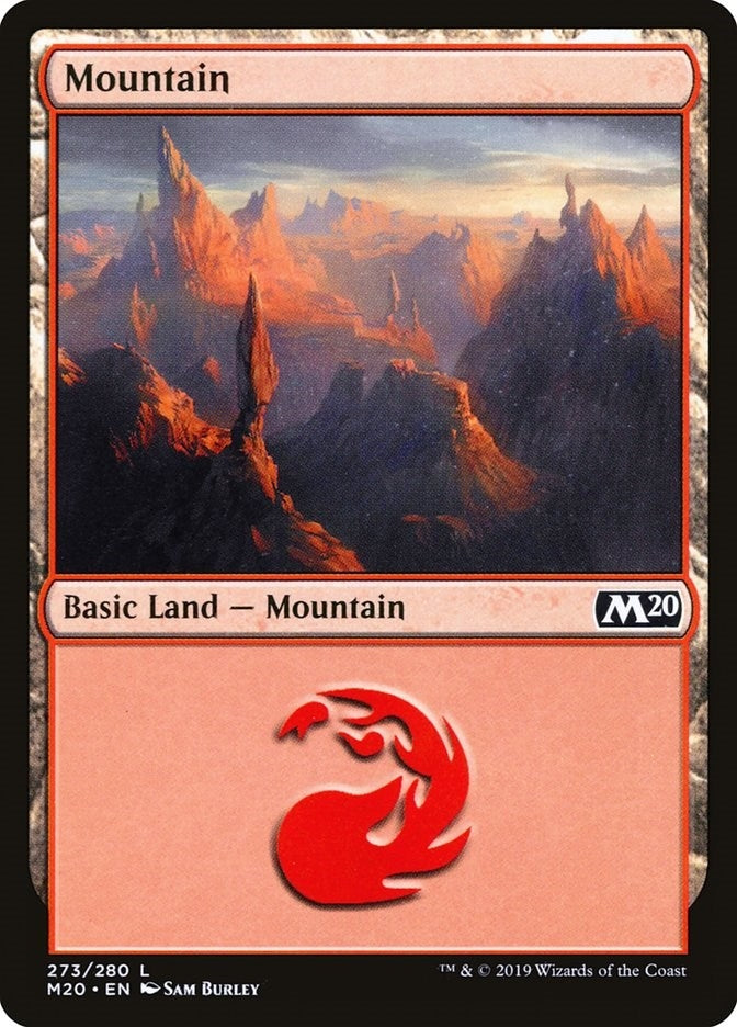 Image for Mountain (Core Set 2020) (273) - Magic: The Gathering