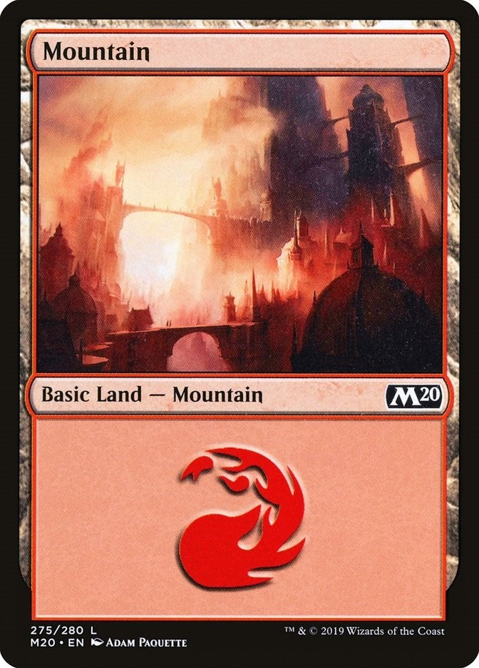 Image for Mountain (275) (Core Set 2020) (275) - Magic: The Gathering
