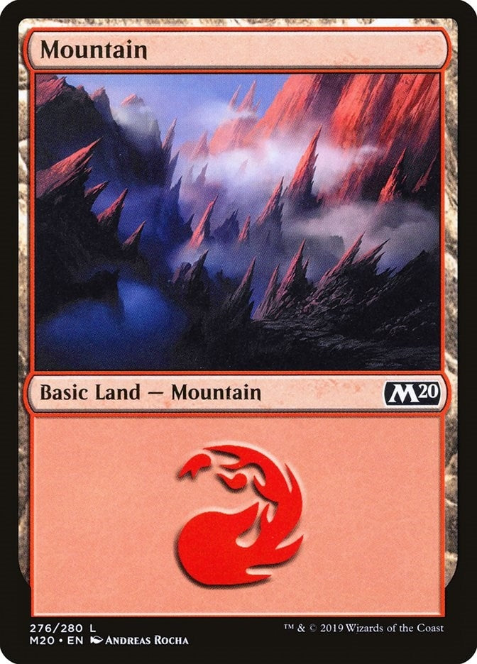 Image for Mountain (276) (Core Set 2020) (276) - Magic: The Gathering