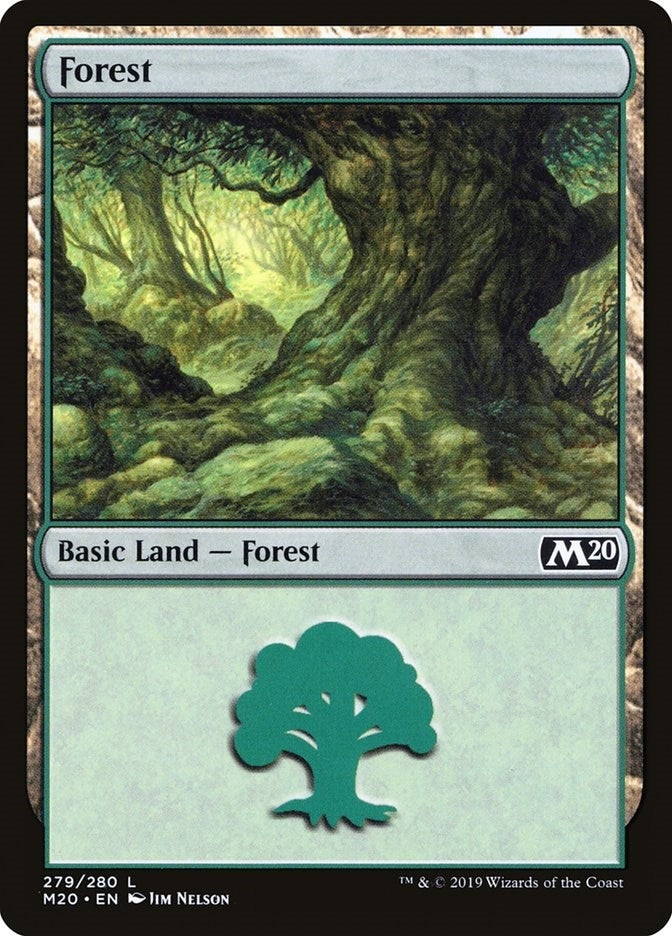 Image for Forest (279) (Core Set 2020) (279) - Magic: The Gathering