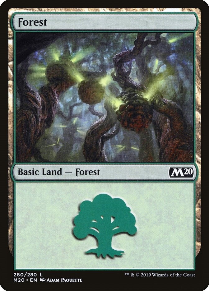 Image for Forest (280) (Core Set 2020) (280) - Magic: The Gathering