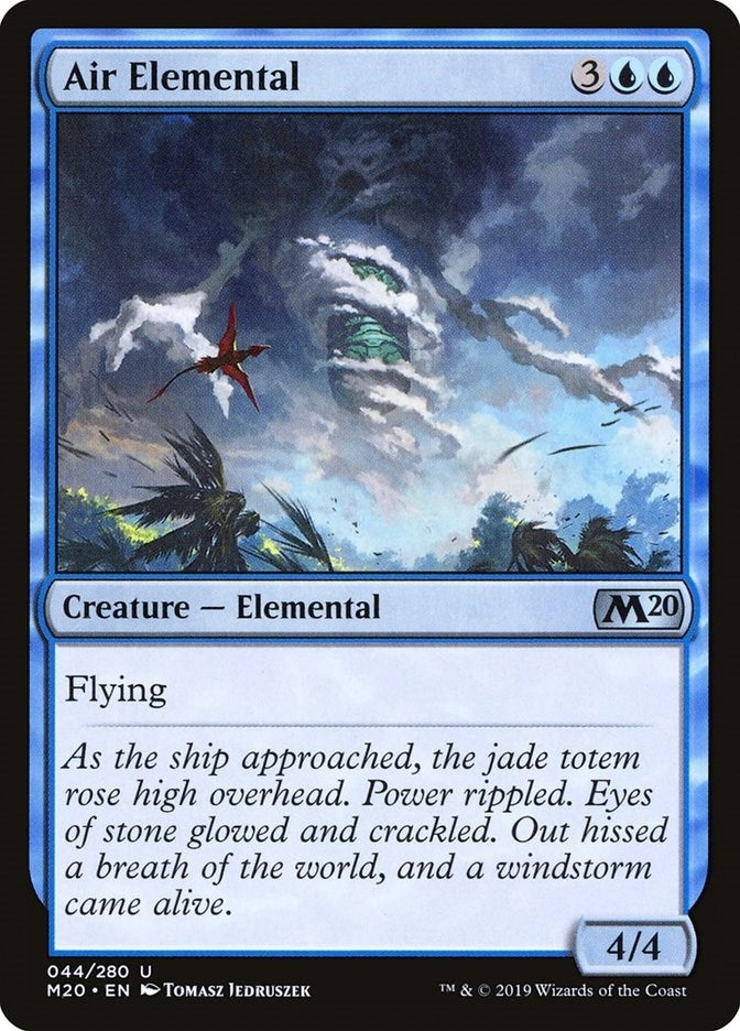 Image for Air Elemental (Core Set 2020) (44) - Magic: The Gathering