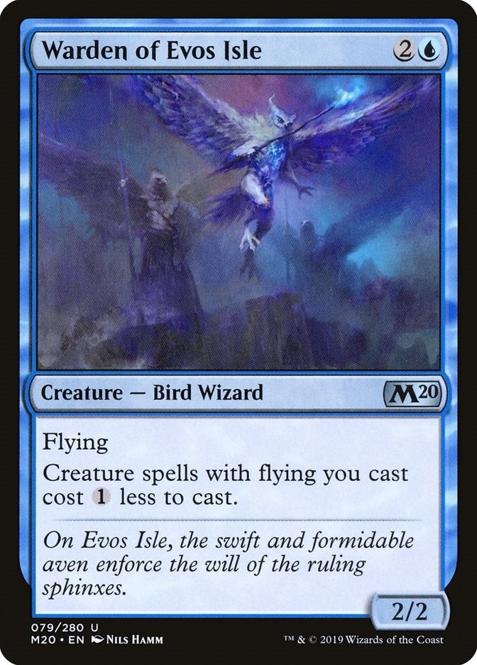 Image for Warden of Evos Isle (Core Set 2020) (79) - Magic: The Gathering
