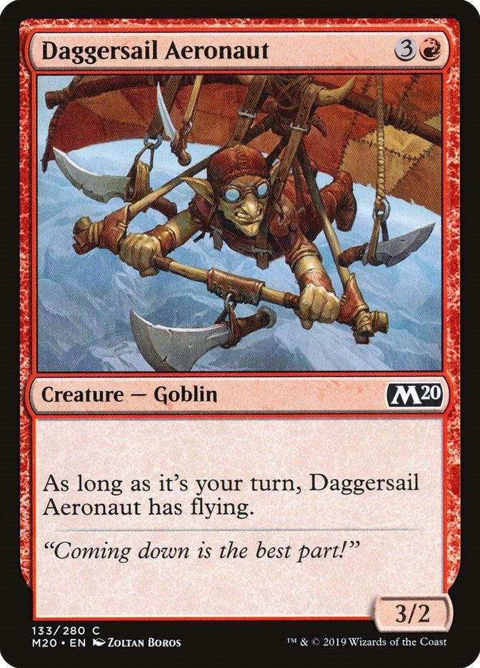 Image for Daggersail Aeronaut (Core Set 2020) (133) - Magic: The Gathering
