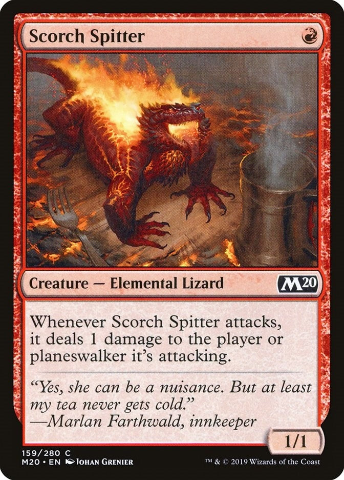 Image for Scorch Spitter (Core Set 2020) (159) - Magic: The Gathering