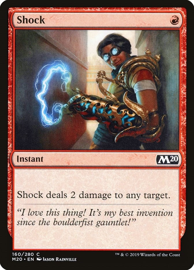 Image for Shock (Core Set 2020) (160) - Magic: The Gathering