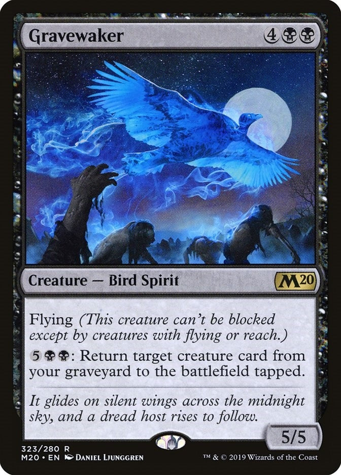 Image for Gravewaker (Core Set 2020) (323) - Magic: The Gathering