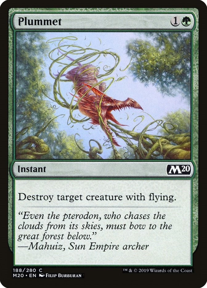 Image for Plummet (Core Set 2020) (188) - Magic: The Gathering