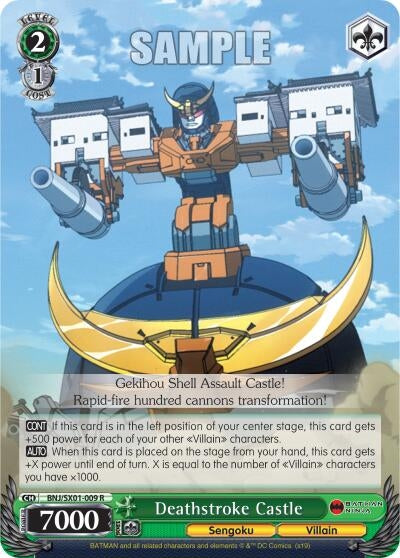 Image for Deathstroke Castle (Batman Ninja) (BNJ/SX01-009 R) - Weiss Schwarz