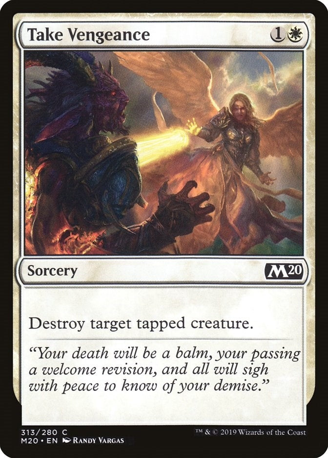 Image for Take Vengeance (Core Set 2020) (313) - Magic: The Gathering