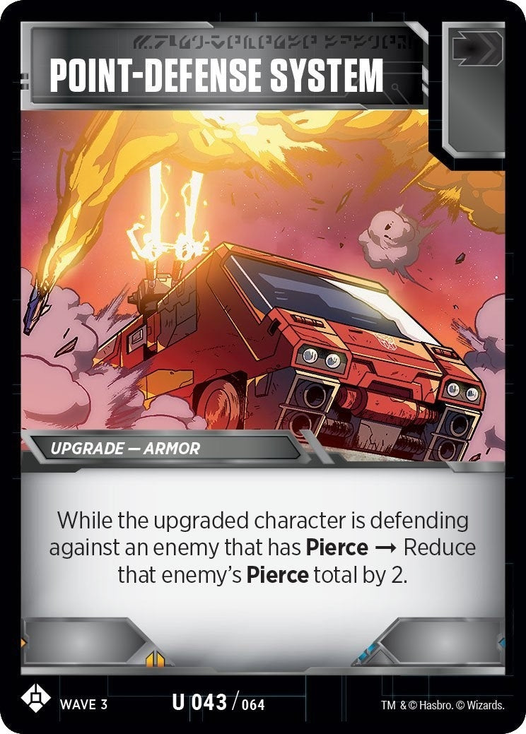 Image for Point-Defense System (War for Cybertron: Siege I) (43) - Transformers TCG