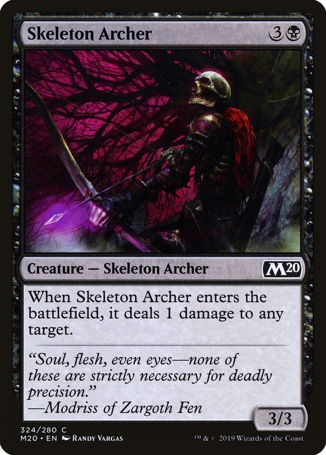 Image for Skeleton Archer (Core Set 2020) (324) - Magic: The Gathering