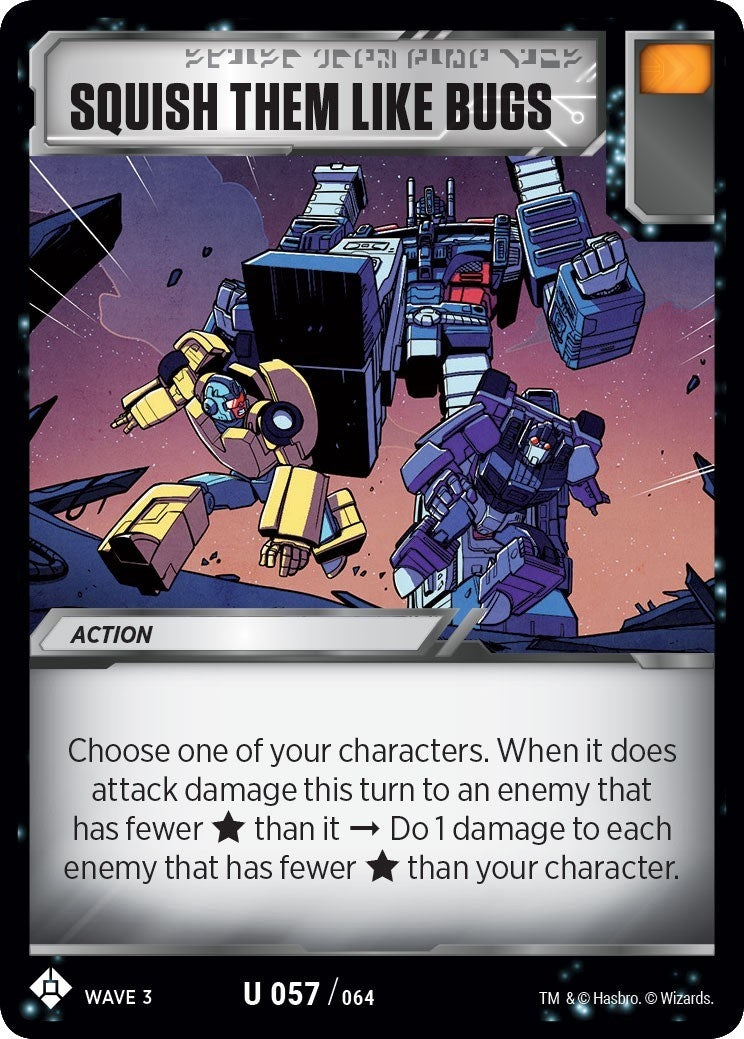 Image for Squish Them Like Bugs (War for Cybertron: Siege I) (57) - Transformers TCG
